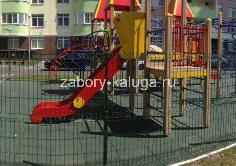 3d забор для детских площадок